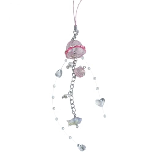 YIZITU Mehrzweck-Handykette mit funkelnden Kristallen, Stern und glänzenden Perlen, modisches Accessoire für den täglichen Gebrauch YIZITU Mehrzweck-Handykette mit funkelnden Kristallen, Stern und glänzenden Perlen, modisches Accessoire für den täglichen Gebrauch von YIZITU