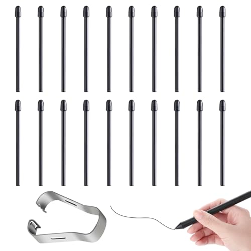 YIZWINS 20 Stück Ersatzspitzen für bemerkbare 1/2, Spitzen für bemerkbare Ersatzspitze mit Installationswerkzeug für markable 1 & 2 remarkable Maker Plus von YIZWINS