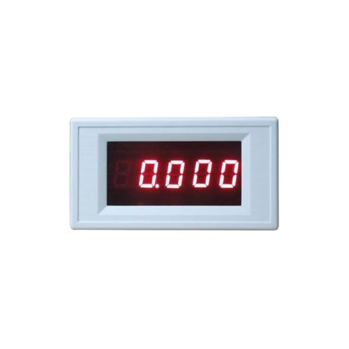 DC 20A Strommessgerät 0,4''LED Rot Blau Digital Amperemeter Test Positive und Negative Strom Amp Panel Meter Strom Monitor Tester(50R) von YJCUCVL