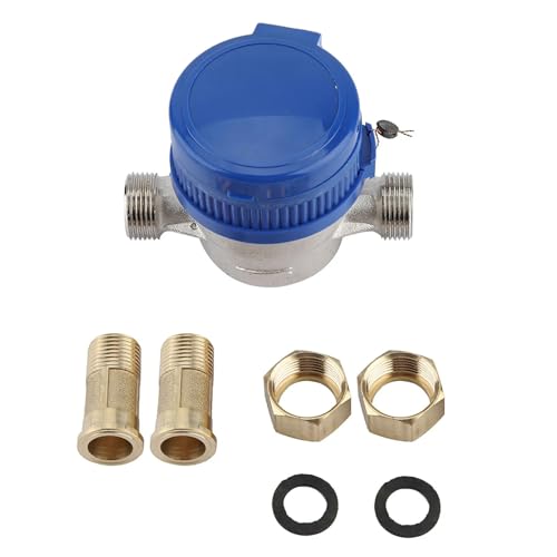 Kupfer 1,5 m3/h 0-40 ℃ Mechanischer Wasserzähler 15 mm 1/2 Zoll Wasseranzeige Mechanischer Wasserzähler Wasserzähler Wasseranzeige Kupfer 1,5 m3/h 0-40 ℃ Mechanischer Wasserzähler 15 mm 1/2 Zoll Wasseranzeige Mechanischer Wasserzähler Wasserzähler Wasseranzeige von YJCUCVL