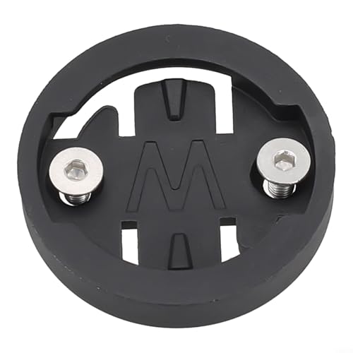 Fahrradcomputer-Halterungs-Set, Stoppuhr-Halterung für Garmin, GPS-kompatibel, ABS-Kunststoff, Schwarz (W) von YJDOORPLAY
