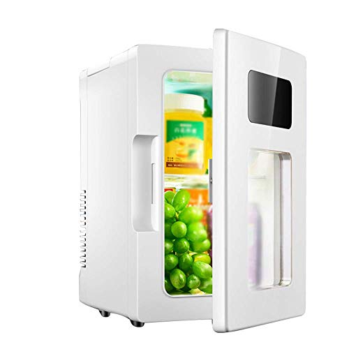 YJDQ Tragbare Autokühlschrank 10 Liter Für Kühlung Und Heizung Elektro Kühlbox Mit Smart-Anzeige Verwendet Für Pflege Muttermilch Essen Schlafzimmer Und Reisen von YJDQ