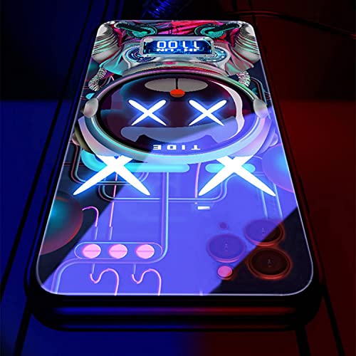YJHWLF Mit LED-Schutzhülle für iPhone 12 Pro, bunt leuchtend, gehärtetes Glas, stoßfest, für coole Frauen und trendige Männer, Schutzlinse, kabelloses Aufladen, Senden von gehärtetem Film. Bär YJHWLF Mit LED-Schutzhülle für iPhone 12 Pro, bunt leuchtend, gehärtetes Glas, stoßfest, für coole Frauen und trendige Männer, Schutzlinse, kabelloses Aufladen, Senden von gehärtetem Film. Bär von YJHWLF