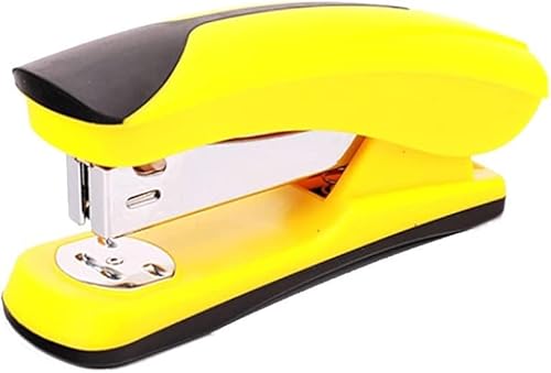 Mini-Hefter, Desktop-Hefter, Hefter for den Schreibtisch, 25 Blatt Kapazität mit 5000 Heftklammern, geeignet for Schreibtischzubehör oder Heimbüro-Lernzubehör (Farbe: Blau) (Farbe: Blau) von YKJGRTF