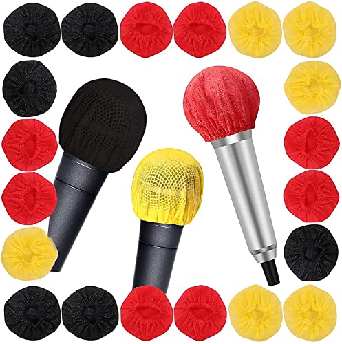 100 Stück Einweg Mikrofon Abdeckung,Mikrofonschutzkappe,für die meisten tragbaren Mikrofone, Karaoke, Konzerte, Karaoke-Aufnahmen 100 Stück Einweg Mikrofon Abdeckung,Mikrofonschutzkappe,für die meisten tragbaren Mikrofone, Karaoke, Konzerte, Karaoke-Aufnahmen von YKKJ
