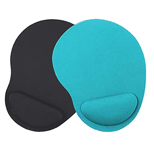 YKKJ 2 Stück Ergonomisches Mauspad,Mousepad,Mousepad mit Handauflage,für Computer und Laptops, Handballenauflage der Maus gegen Sehnenprobleme. YKKJ 2 Stück Ergonomisches Mauspad,Mousepad,Mousepad mit Handauflage,für Computer und Laptops, Handballenauflage der Maus gegen Sehnenprobleme. von YKKJ