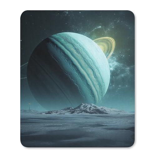 Quadratische, wasserdichte, rutschfeste Gummiunterseite, bequeme, tragbare Mauspads, Uranus-Mauspad für Büro, Laptop Quadratische, wasserdichte, rutschfeste Gummiunterseite, bequeme, tragbare Mauspads, Uranus-Mauspad für Büro, Laptop von YKLBV