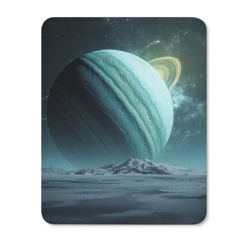 Quadratische, wasserdichte, rutschfeste Gummiunterseite, bequeme, tragbare Mauspads, Uranus-Mauspad für Büro, Laptop Quadratische, wasserdichte, rutschfeste Gummiunterseite, bequeme, tragbare Mauspads, Uranus-Mauspad für Büro, Laptop von YKLBV