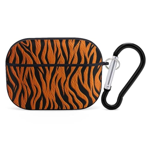 Schutzhülle für AirPods Pro, Tigerstreifen, Orange, AirPods Pro 2/Pro, Zubehör mit Schlüsselanhänger, Front-LED, sichtbar, unterstützt kabelgebundenes oder kabelloses Laden Schutzhülle für AirPods Pro, Tigerstreifen, Orange, AirPods Pro 2/Pro, Zubehör mit Schlüsselanhänger, Front-LED, sichtbar, unterstützt kabelgebundenes oder kabelloses Laden von YKLBV