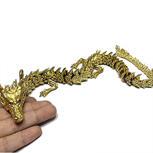 YKMYXZ， Chinesische 3D-Sternzeichen-Dekorationen aus Messing for Tischplatte/Schreibtisch/Bücherregal/Aquarium(Gold) von YKMYXZ