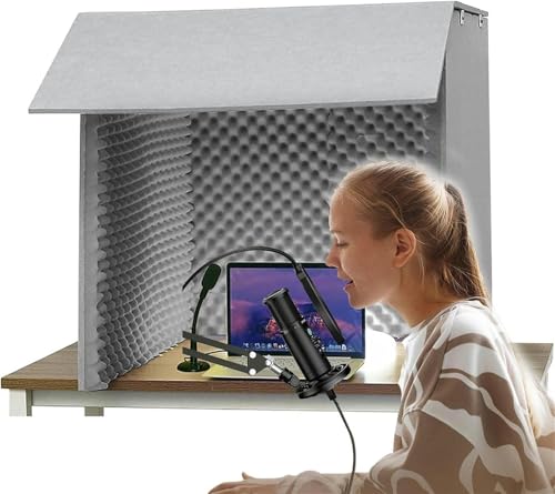 YKMYXZ， Schalldichte Box, Mikrofon-Isolationskabine, Würfel, for Heimstudio, Musikaufnahmen von YKMYXZ
