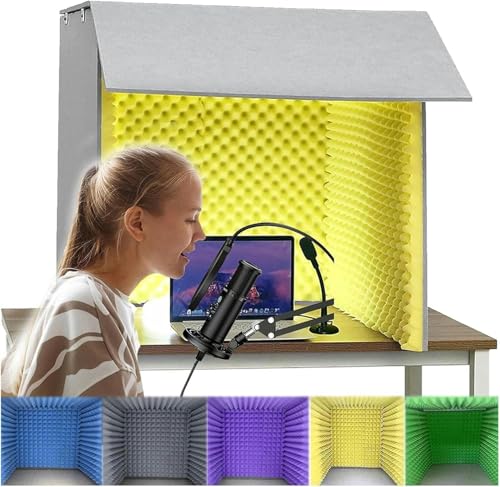 YKMYXZ, Schalldichte Box, tragbare Gesangsaufnahmekabine, schalldichte Box, Gesangskabine, Isolationskabine for das Heimstudio, faltbare Gesangsaufnahmekabine YKMYXZ, Schalldichte Box, tragbare Gesangsaufnahmekabine, schalldichte Box, Gesangskabine, Isolationskabine for das Heimstudio, faltbare Gesangsaufnahmekabine von YKMYXZ