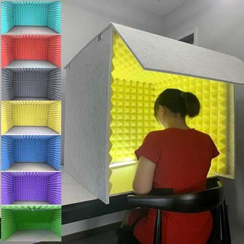 YKMYXZ， Schallisolationsraum for Heimstudio, for Mikrofon-Aufnahmegeräte, Podcasts, Gesang, Gaming und Rundfunk(Gris) von YKMYXZ