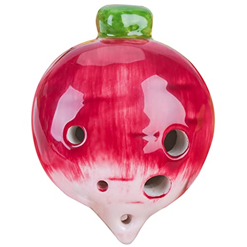 ocarina， Kreative 4-Loch-Okarina in Cartoon-Fruchtform, Geschenke for kleine Jungen und Mädchen von YKMYXZ