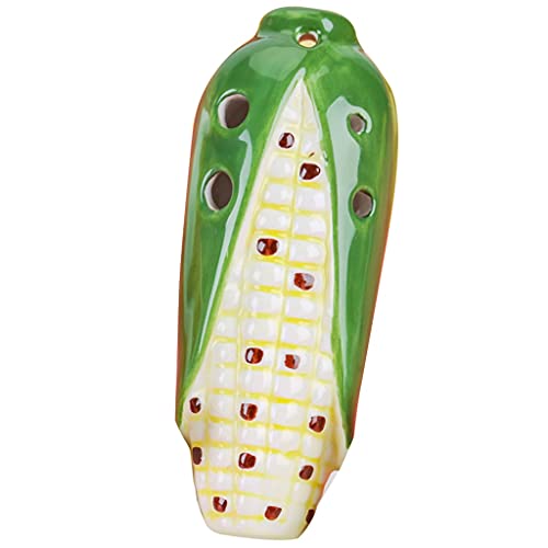ocarina， Kreative 4-Loch-Okarina in Cartoon-Fruchtform, Geschenke for kleine Jungen und Mädchen von YKMYXZ