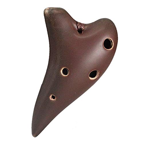 ocarina, Mini-Okarin aus farbig glasiertem Terrakotta mit 6 Löchern und Diskant-C, Kunstornamente ocarina, Mini-Okarin aus farbig glasiertem Terrakotta mit 6 Löchern und Diskant-C, Kunstornamente von YKMYXZ