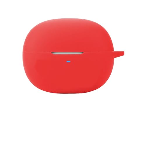YKNIUFLY Bluetooth Kopfhörerhülle für Baseus AirGo AS01, Weiches TPU, 360° Rundumschutz Kopfhörer Hülle Abdeckung für Baseus AirGo AS01.(Rot) von YKNIUFLY
