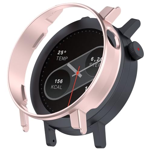 YKNIUFLY Hülle Kompatibel mit CMF by Nothing Watch Pro 2, PC-Hartschale, Half-Pack-Schutz, Anti-Fall, Uhren Schutzhülle Kompatibel mit CMF by Nothing Watch Pro 2.(Originalpulver) von YKNIUFLY