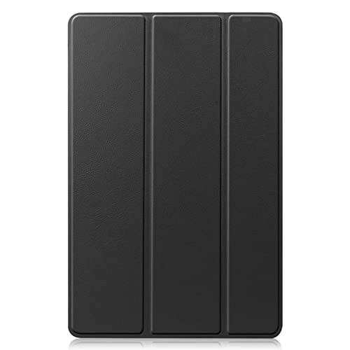 YKNIUFLY Hülle für Honor Pad 9, PU Slim Cover, mit Auto Sleep/Wake up Hard Trifold Stand Cover, Hülle für Honor Pad 9.(Schwarz) von YKNIUFLY