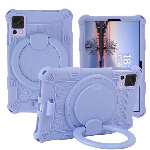YKWXSC Hülle für iPlay 50 Mini Pro/Alldocube iPlay 60 Mini Turbo 8,4 Zoll, 360 Drehbarem Ständer mit Schultergurt Stoßfeste Silikonhülle, Lila YKWXSC Hülle für iPlay 50 Mini Pro/Alldocube iPlay 60 Mini Turbo 8,4 Zoll, 360 Drehbarem Ständer mit Schultergurt Stoßfeste Silikonhülle, Lila von YKWXSC