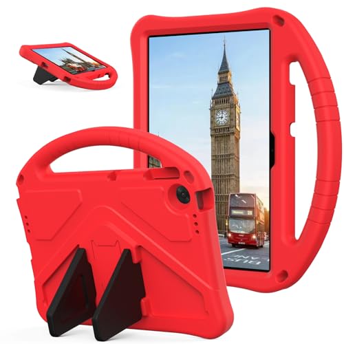 YKWXSC Kinder Hülle für Motorola Moto Pad 60 Pro 12,7 Zoll, Eva Leichte Stoßfest Griff Ständer Tablet Schutzhülle und Schultergurt für Motorola Moto Pad 60 Pro 12,7 Zoll, Rot YKWXSC Kinder Hülle für Motorola Moto Pad 60 Pro 12,7 Zoll, Eva Leichte Stoßfest Griff Ständer Tablet Schutzhülle und Schultergurt für Motorola Moto Pad 60 Pro 12,7 Zoll, Rot von YKWXSC