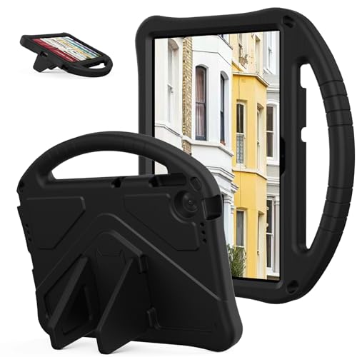 YKWXSC Kinder Hülle für Motorola Moto Pad 60 Pro 12,7 Zoll, Eva Leichte Stoßfest Griff Ständer Tablet Schutzhülle und Schultergurt für Motorola Moto Pad 60 Pro 12,7 Zoll, Schwarz YKWXSC Kinder Hülle für Motorola Moto Pad 60 Pro 12,7 Zoll, Eva Leichte Stoßfest Griff Ständer Tablet Schutzhülle und Schultergurt für Motorola Moto Pad 60 Pro 12,7 Zoll, Schwarz von YKWXSC