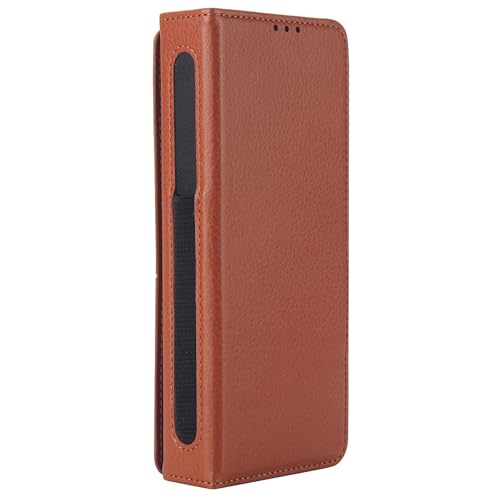YLFFFZXK Brieftaschen-Hülle für Samsung Galaxy Z Fold 6, Flip-Lederhülle mit Stiftschlitz, RFID-blockierendem Kartenfach, Ständer, Rundum-Schutzhülle, Braun YLFFFZXK Brieftaschen-Hülle für Samsung Galaxy Z Fold 6, Flip-Lederhülle mit Stiftschlitz, RFID-blockierendem Kartenfach, Ständer, Rundum-Schutzhülle, Braun von YLFFFZXK
