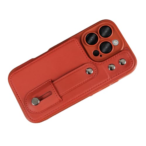 YLFFFZXK Lederhülle für iPhone 16 Pro Max/16 Pro/16 Plus/16, Flip-Kickstand-Handyhülle mit Kartenfächern, RFID-blockierende Brieftaschenabdeckung, Rot, 16 Pro YLFFFZXK Lederhülle für iPhone 16 Pro Max/16 Pro/16 Plus/16, Flip-Kickstand-Handyhülle mit Kartenfächern, RFID-blockierende Brieftaschenabdeckung, Rot, 16 Pro von YLFFFZXK