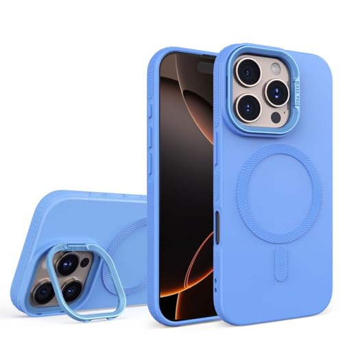 YLFFFZXK Silikonhülle für iPhone 16 Pro Max/16 Pro/16 Plus/16, ultradünne magnetische Handyhülle mit kabelloser Ladefunktion und Ständer, Chrom, 16 Plus YLFFFZXK Silikonhülle für iPhone 16 Pro Max/16 Pro/16 Plus/16, ultradünne magnetische Handyhülle mit kabelloser Ladefunktion und Ständer, Chrom, 16 Plus von YLFFFZXK