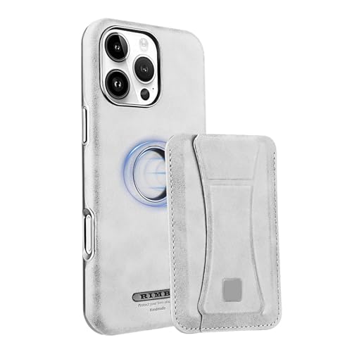 YLFFFZXK Ultradünne Hülle für iPhone 16 Pro Max/16 Pro/16 Plus/16, abnehmbare magnetische Geldschlitzhülle unterstützt kabelloses Laden, Lederhülle, Weiß, 16 Pro YLFFFZXK Ultradünne Hülle für iPhone 16 Pro Max/16 Pro/16 Plus/16, abnehmbare magnetische Geldschlitzhülle unterstützt kabelloses Laden, Lederhülle, Weiß, 16 Pro von YLFFFZXK