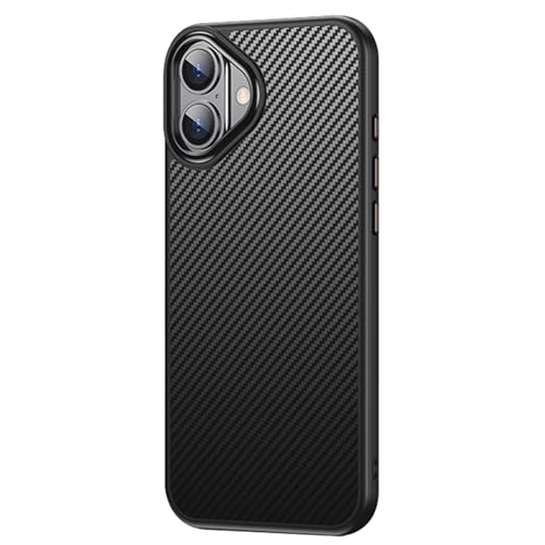 YLFFFZZZ Kohlefaser-Schutzhülle für iPhone 16/16 Plus/16 Pro/16 Pro Max, magnetische Saugnapf-Hülle, schlanke, militärische erhöhte Kanten, schützen die Kamera-Abdeckung YLFFFZZZ Kohlefaser-Schutzhülle für iPhone 16/16 Plus/16 Pro/16 Pro Max, magnetische Saugnapf-Hülle, schlanke, militärische erhöhte Kanten, schützen die Kamera-Abdeckung von YLFFFZZZ