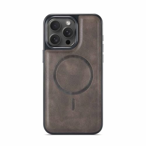 YLFFFZZZ Magnetische Schutzhülle für iPhone 16 Pro Max/16 Pro/16 Plus/16, Business-Lederhülle, matte Rückseite, kabelloses Laden, schlanke Handyhülle, Braun, 16 Plus YLFFFZZZ Magnetische Schutzhülle für iPhone 16 Pro Max/16 Pro/16 Plus/16, Business-Lederhülle, matte Rückseite, kabelloses Laden, schlanke Handyhülle, Braun, 16 Plus von YLFFFZZZ