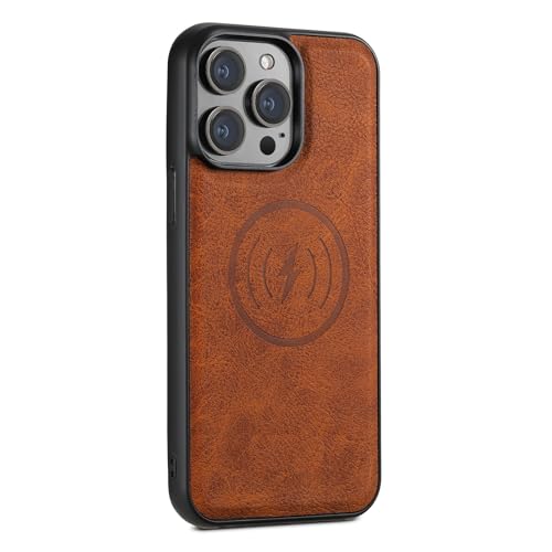 YLFFFZZZ Schutzhülle für iPhone 16 Pro Max/16 Pro/16 Plus/16, magnetisch, kabelloses Laden, kratzfest, Business-Lederhülle, Orange, 16 Plus YLFFFZZZ Schutzhülle für iPhone 16 Pro Max/16 Pro/16 Plus/16, magnetisch, kabelloses Laden, kratzfest, Business-Lederhülle, Orange, 16 Plus von YLFFFZZZ