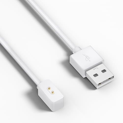YLK Ladegerät, kompatibel mit Xiaomi Smart Band 9/9 Pro, 100 cm, USB-Ladekabel, Ersatz-Ladegerät (weiß) von YLK