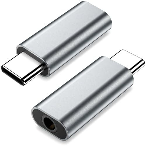 YLLZI USB-C auf Klinke 3.5mm Kopfhörer Adapter, Audio Aux Adapter für iPhone 16/15 Pro Max/Plus, Galaxy S24/S23/S22, Huawei P50/P40, Mate 40/30 von YLLZI