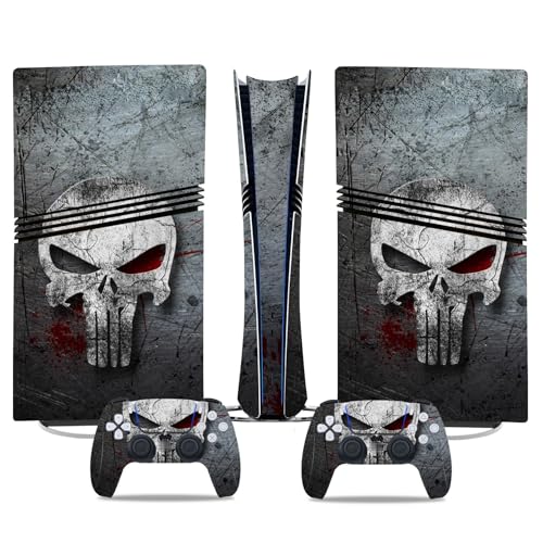 Konsolen Skin Anime Für PS5 PRO Disk Edition Skin Für Konsole Und Controller Vinyl-Aufkleber Langlebig Kratzfest Kompatibel Mit Für PS5 Pro 83520 Skins Wraps Geschenk Blasenfrei von YLMKMVLCZC