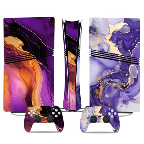 Konsolen Skin Für PS5 PRO Skin Digital Edition Konsole Und Controller Vinyl Cover Skins Wraps Kratzfest, Kompatibel Mit Für PS5 Digital Edition Pro 05901 Skins Wraps Geschenk Blasenfrei Konsolen Skin Für PS5 PRO Skin Digital Edition Konsole Und Controller Vinyl Cover Skins Wraps Kratzfest, Kompatibel Mit Für PS5 Digital Edition Pro 05901 Skins Wraps Geschenk Blasenfrei von YLMKMVLCZC