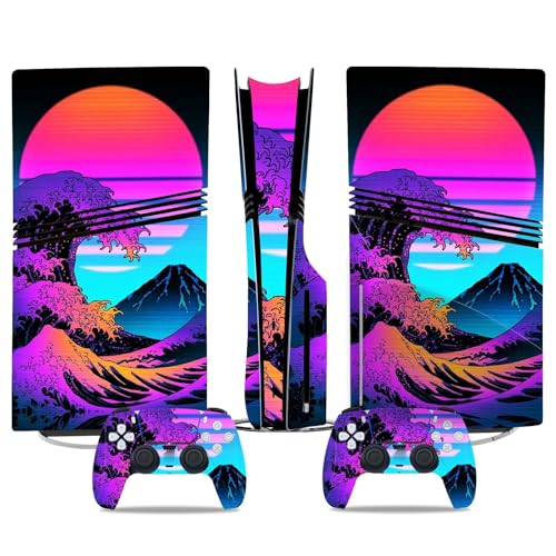 Konsolen Skin Für PS5 PRO Skin Digital Edition Konsole Und Controller Vinyl Cover Skins Wraps Kratzfest, Kompatibel Mit Für PS5 Digital Edition Pro 06273 Skins Wraps Geschenk Blasenfrei Konsolen Skin Für PS5 PRO Skin Digital Edition Konsole Und Controller Vinyl Cover Skins Wraps Kratzfest, Kompatibel Mit Für PS5 Digital Edition Pro 06273 Skins Wraps Geschenk Blasenfrei von YLMKMVLCZC