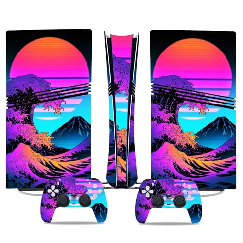 Konsolen Skin Für PS5 PRO Skin Digital Edition Konsole Und Controller Vinyl Cover Skins Wraps Kratzfest, Kompatibel Mit Für PS5 Digital Edition Pro 16494 Skins Wraps Geschenk Blasenfrei Konsolen Skin Für PS5 PRO Skin Digital Edition Konsole Und Controller Vinyl Cover Skins Wraps Kratzfest, Kompatibel Mit Für PS5 Digital Edition Pro 16494 Skins Wraps Geschenk Blasenfrei von YLMKMVLCZC