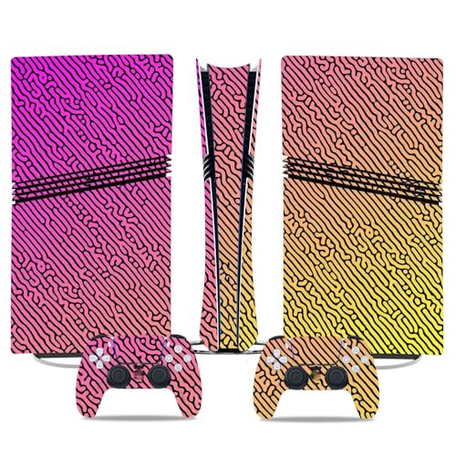 Konsolen Skin Für PS5 PRO Skin Digital Edition Konsole Und Controller Vinyl Cover Skins Wraps Kratzfest, Kompatibel Mit Für PS5 Digital Edition Pro 27835 Skins Wraps Geschenk Blasenfrei Konsolen Skin Für PS5 PRO Skin Digital Edition Konsole Und Controller Vinyl Cover Skins Wraps Kratzfest, Kompatibel Mit Für PS5 Digital Edition Pro 27835 Skins Wraps Geschenk Blasenfrei von YLMKMVLCZC