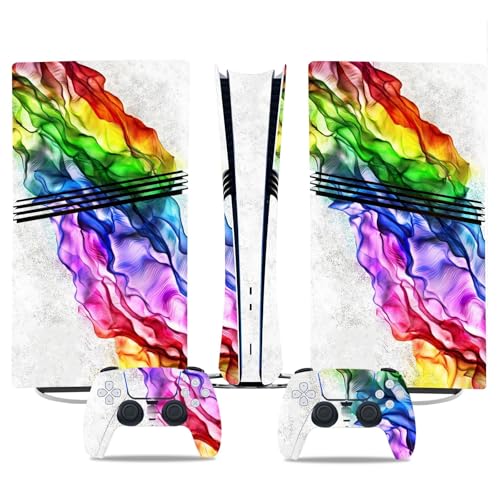 Konsolen Skin Für PS5 PRO Skin Digital Edition Konsole Und Controller Vinyl Cover Skins Wraps Kratzfest, Kompatibel Mit Für PS5 Digital Edition Pro 38992 Skins Wraps Geschenk Blasenfrei Konsolen Skin Für PS5 PRO Skin Digital Edition Konsole Und Controller Vinyl Cover Skins Wraps Kratzfest, Kompatibel Mit Für PS5 Digital Edition Pro 38992 Skins Wraps Geschenk Blasenfrei von YLMKMVLCZC