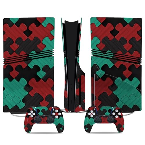 Konsolen Skin Für PS5 PRO Skin Digital Edition Konsole Und Controller Vinyl Cover Skins Wraps Kratzfest, Kompatibel Mit Für PS5 Digital Edition Pro 47053 Skins Wraps Geschenk Blasenfrei Konsolen Skin Für PS5 PRO Skin Digital Edition Konsole Und Controller Vinyl Cover Skins Wraps Kratzfest, Kompatibel Mit Für PS5 Digital Edition Pro 47053 Skins Wraps Geschenk Blasenfrei von YLMKMVLCZC