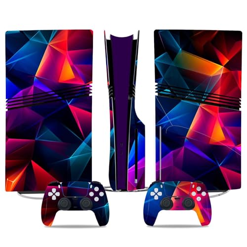 Konsolen Skin Für PS5 PRO Skin Digital Edition Konsole Und Controller Vinyl Cover Skins Wraps Kratzfest, Kompatibel Mit Für PS5 Digital Edition Pro 52423 Skins Wraps Geschenk Blasenfrei Konsolen Skin Für PS5 PRO Skin Digital Edition Konsole Und Controller Vinyl Cover Skins Wraps Kratzfest, Kompatibel Mit Für PS5 Digital Edition Pro 52423 Skins Wraps Geschenk Blasenfrei von YLMKMVLCZC