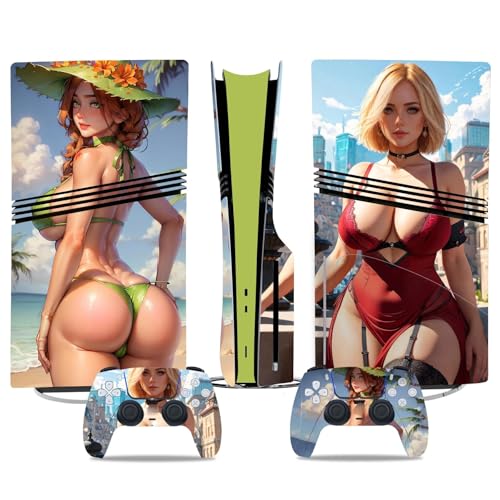 Konsolen Skin Für PS5 PRO Skin Digital Edition Konsole Und Controller Vinyl Cover Skins Wraps Kratzfest, Kompatibel Mit Für PS5 Digital Edition Pro 71667 Skins Wraps Geschenk Blasenfrei Konsolen Skin Für PS5 PRO Skin Digital Edition Konsole Und Controller Vinyl Cover Skins Wraps Kratzfest, Kompatibel Mit Für PS5 Digital Edition Pro 71667 Skins Wraps Geschenk Blasenfrei von YLMKMVLCZC