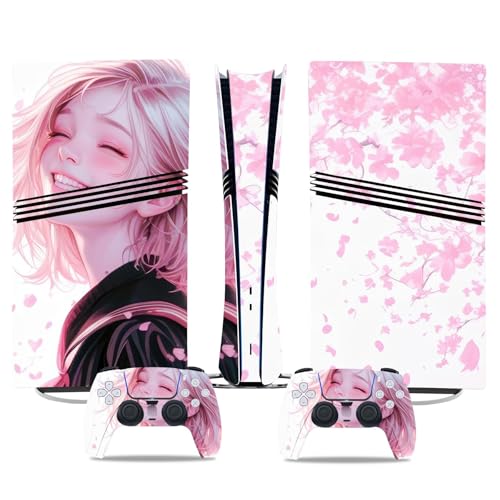 Konsolen Skin Für PS5 PRO Skin Digital Edition Konsole Und Controller Vinyl Cover Skins Wraps Kratzfest, Kompatibel Mit Für PS5 Digital Edition Pro 77842 Skins Wraps Geschenk Blasenfrei Konsolen Skin Für PS5 PRO Skin Digital Edition Konsole Und Controller Vinyl Cover Skins Wraps Kratzfest, Kompatibel Mit Für PS5 Digital Edition Pro 77842 Skins Wraps Geschenk Blasenfrei von YLMKMVLCZC