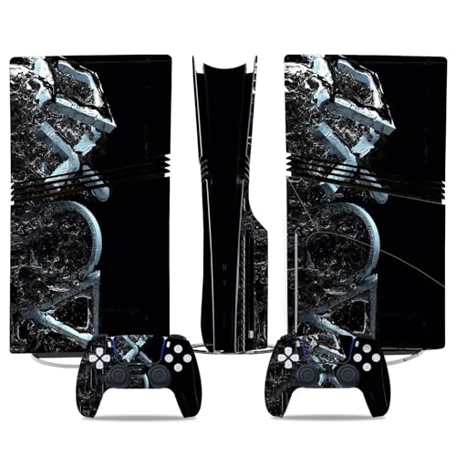 Konsolen Skin Für PS5 PRO Skin Digital Edition Konsole Und Controller Vinyl Cover Skins Wraps Kratzfest, Kompatibel Mit Für PS5 Digital Edition Pro 78334 Skins Wraps Geschenk Blasenfrei Konsolen Skin Für PS5 PRO Skin Digital Edition Konsole Und Controller Vinyl Cover Skins Wraps Kratzfest, Kompatibel Mit Für PS5 Digital Edition Pro 78334 Skins Wraps Geschenk Blasenfrei von YLMKMVLCZC