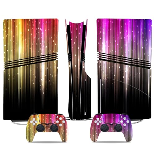 Konsolen Skin Für PS5 PRO Skin Digital Edition Konsole Und Controller Vinyl Cover Skins Wraps Kratzfest, Kompatibel Mit Für PS5 Digital Edition Pro 79975 Skins Wraps Geschenk Blasenfrei Konsolen Skin Für PS5 PRO Skin Digital Edition Konsole Und Controller Vinyl Cover Skins Wraps Kratzfest, Kompatibel Mit Für PS5 Digital Edition Pro 79975 Skins Wraps Geschenk Blasenfrei von YLMKMVLCZC