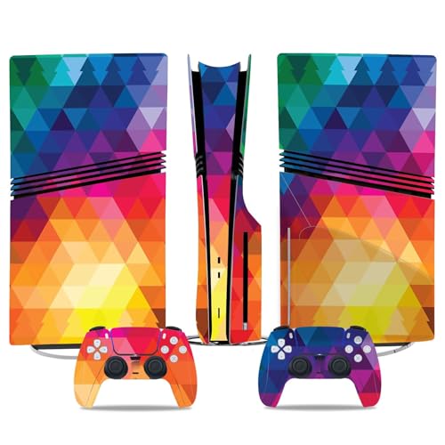 Konsolen Skin Für PS5 PRO Skin Digital Edition Konsole Und Controller Vinyl Cover Skins Wraps Kratzfest, Kompatibel Mit Für PS5 Digital Edition Pro 80268 Skins Wraps Geschenk Blasenfrei Konsolen Skin Für PS5 PRO Skin Digital Edition Konsole Und Controller Vinyl Cover Skins Wraps Kratzfest, Kompatibel Mit Für PS5 Digital Edition Pro 80268 Skins Wraps Geschenk Blasenfrei von YLMKMVLCZC