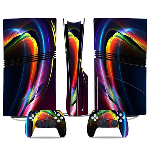 Konsolen Skin Für PS5 PRO Skin Digital Edition Konsole Und Controller Vinyl Cover Skins Wraps Kratzfest, Kompatibel Mit Für PS5 Digital Edition Pro 95516 Skins Wraps Geschenk Blasenfrei Konsolen Skin Für PS5 PRO Skin Digital Edition Konsole Und Controller Vinyl Cover Skins Wraps Kratzfest, Kompatibel Mit Für PS5 Digital Edition Pro 95516 Skins Wraps Geschenk Blasenfrei von YLMKMVLCZC