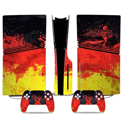 Konsolen Skin Für PS5 PRO Skin Digital Edition Konsole Und Controller Vinyl Cover Skins Wraps Kratzfest, Kompatibel Mit Für PS5 Digital Edition Pro 97137 Skins Wraps Geschenk Blasenfrei Konsolen Skin Für PS5 PRO Skin Digital Edition Konsole Und Controller Vinyl Cover Skins Wraps Kratzfest, Kompatibel Mit Für PS5 Digital Edition Pro 97137 Skins Wraps Geschenk Blasenfrei von YLMKMVLCZC